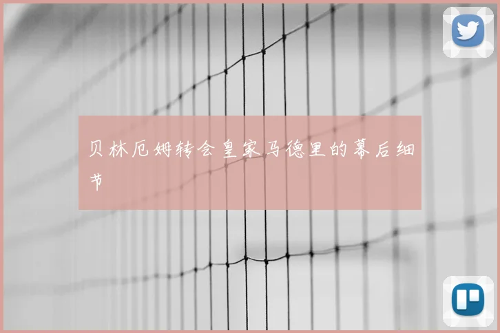 贝林厄姆转会皇家马德里的幕后细节